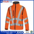 Veste imperméable et imperméable à l&#39;eau imperméable Viz Workwear Soft Shell Fleece Jacket (YFG113)
